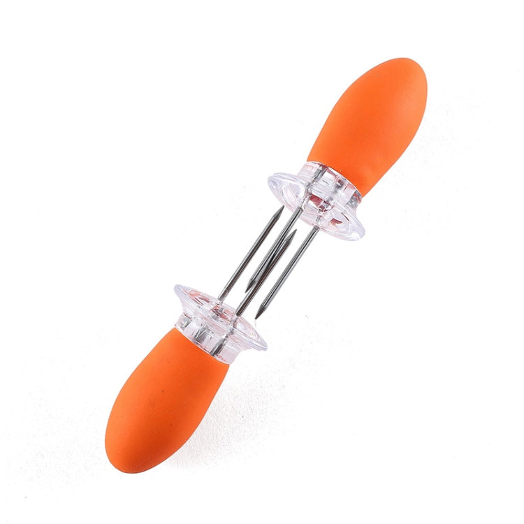 5 paires fourchettes à maïs en acier inoxydable pour barbecue en extérieur fourchettes à fruits dispositif à maïs
