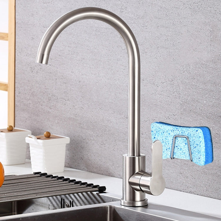Égouttoir à éponge en acier inoxydable, support de rangement pour cuisine et salle de bain, 5,4x5,4x3cm