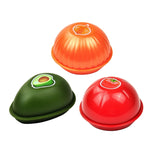 Boîte de rangement en plastique pour légumes et fruits frais, conteneurs créatifs pour réfrigérateur