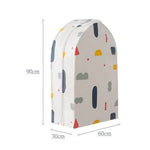Poche de suspension tridimensionnelle Housse anti-poussière de suspension de garde-robe, petite, grande