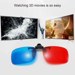 Lunettes stéréo 3D rouge et bleu Myopie et film 3D dédiées ordinateur TV