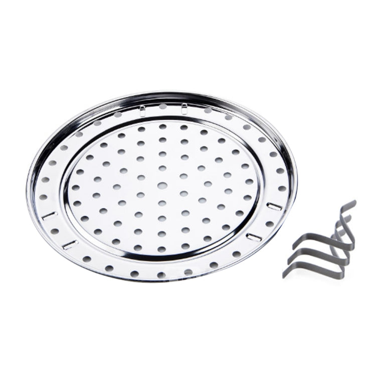 Plateau vapeur multifonctionnel étanche, grille de cuisson à la vapeur en acier inoxydable, cage de cuisson à la vapeur, feuille de cuisson à la vapeur, support de cuisson à la vapeur, 20 cm, 22 cm, 24 cm, 26 cm