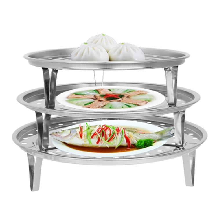 Plateau vapeur multifonctionnel étanche, grille de cuisson à la vapeur en acier inoxydable, cage de cuisson à la vapeur, feuille de cuisson à la vapeur, support de cuisson à la vapeur, 20 cm, 22 cm, 24 cm, 26 cm