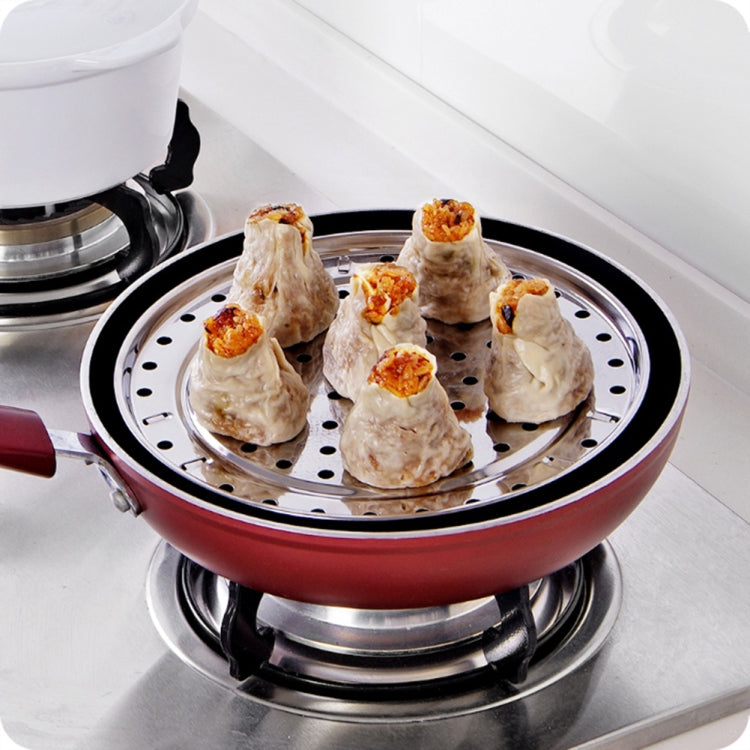Plateau vapeur multifonctionnel étanche, grille de cuisson à la vapeur en acier inoxydable, cage de cuisson à la vapeur, feuille de cuisson à la vapeur, support de cuisson à la vapeur, 20 cm, 22 cm, 24 cm, 26 cm
