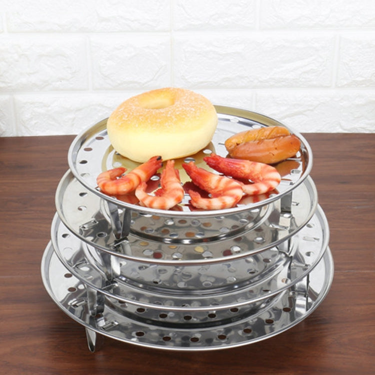 Plateau vapeur multifonctionnel étanche, grille de cuisson à la vapeur en acier inoxydable, cage de cuisson à la vapeur, feuille de cuisson à la vapeur, support de cuisson à la vapeur, 20 cm, 22 cm, 24 cm, 26 cm