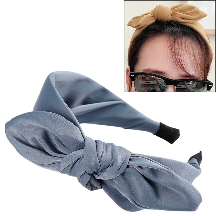 Serre-tête en tissu avec nœud oreilles de lapin, accessoires pour cheveux pour filles