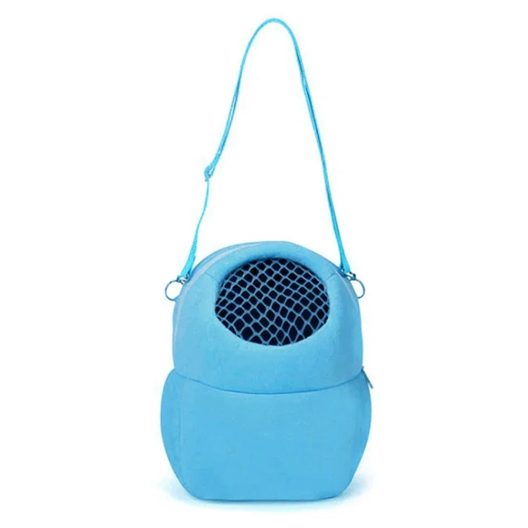 Pet Bag Small Pet Hamster Carrier Pure Color Leash Travel Bag, S