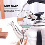 Bouilloire sifflante en acier inoxydable pour cuisinière à induction, son de piano classique, pot chantant sans chaleur magnétique, 1L, 1.5L, 2L, 3L