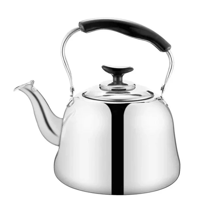 Bouilloire sifflante en acier inoxydable pour cuisinière à induction, son de piano classique, pot chantant sans chaleur magnétique, 1L, 1.5L, 2L, 3L