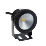 Projecteur submersible pour piscine 10W, projecteur submersible pour aquarium temporisé 12V DC, lumière blanc chaud, lumière blanche