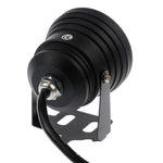 Projecteur submersible pour piscine 10W, projecteur submersible pour aquarium temporisé 12V DC, lumière blanc chaud, lumière blanche