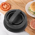 Ustensile de presse à viande pour hamburgers, moule à galettes, 2 pièces, noir