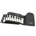 Piano électronique portable à 49 touches avec pavillon, idéal pour les enfants débutants.