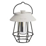 Lumières de camping suspendues extérieures, Éclairage d'ambiance pour tente, Poignée noire, Poignée blanche