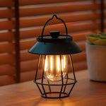 Lumières de camping suspendues extérieures, Éclairage d'ambiance pour tente, Poignée noire, Poignée blanche