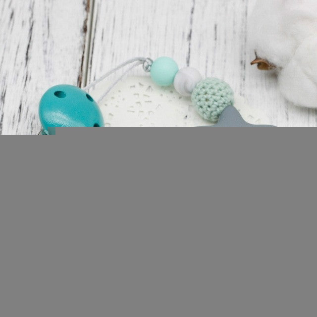 Attache-Sucette DIY en Silicone, Chaîne de Sucette Colorée