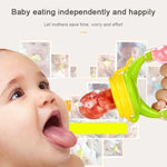 Biberon d'apprentissage à poignée avec anneau de dentition, anneau de dentition, tétine pour bébé, aliments frais, fruits, lait, avec clochette, S