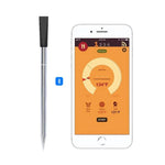 Thermomètre intelligent sans fil Bluetooth pour four à barbecue, plage de température des aliments : 0-100 degrés