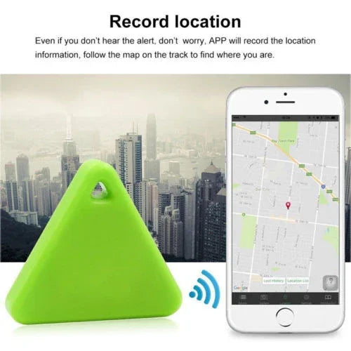 Alarme pour portefeuille, porte-clés, mini-traceur intelligent Bluetooth pour animaux et enfants, idéal pour voiture, moto ou autres.
