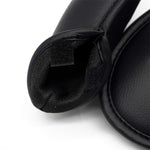 Set de 12 casquettes de golf en cuir PU, texture litchi noire