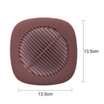 Filtre d'évier carré de salle de bain anti-cheveux, bonde de douche, couvercle de drain de sol de toilette, filtre de piscine d'égout de cuisine domestique, filtre de bonde de douche anti-cheveux