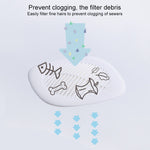 Filtre d'évier carré de salle de bain anti-cheveux, bonde de douche, couvercle de drain de sol de toilette, filtre de piscine d'égout de cuisine domestique, filtre de bonde de douche anti-cheveux