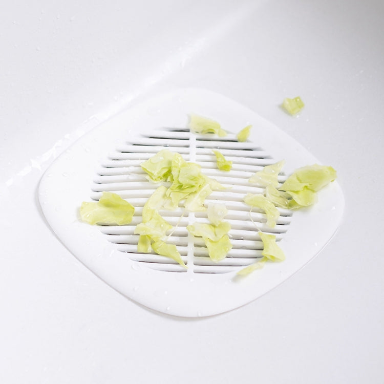 Filtre d'évier carré de salle de bain anti-cheveux, bonde de douche, couvercle de drain de sol de toilette, filtre de piscine d'égout de cuisine domestique, filtre de bonde de douche anti-cheveux