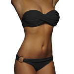 Ensemble bikini sexy d'été pour femmes, maillots de bain push-up, L, S, M