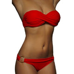 Ensemble bikini sexy d'été pour femmes, maillots de bain push-up, L, S, M