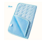 SFB104 Tapis de refroidissement d'été Couverture Glace Lit pour chien et chat, 50x40cm, 63x50cm, 70x56cm, 102x70cm
