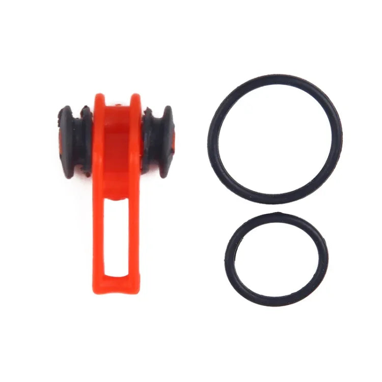 10 Pcs/Sac Support de canne à pêche en plastique pour canne à pêche, leurres de pêche, porte-appât de sécurité, équipement de pêche, rouge, violet, noir, bleu, jaune, rose, orange, vert