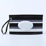Lingettes Bébé Sac Portable Amovible EVA Flip Sac Lingettes Hygiéniques