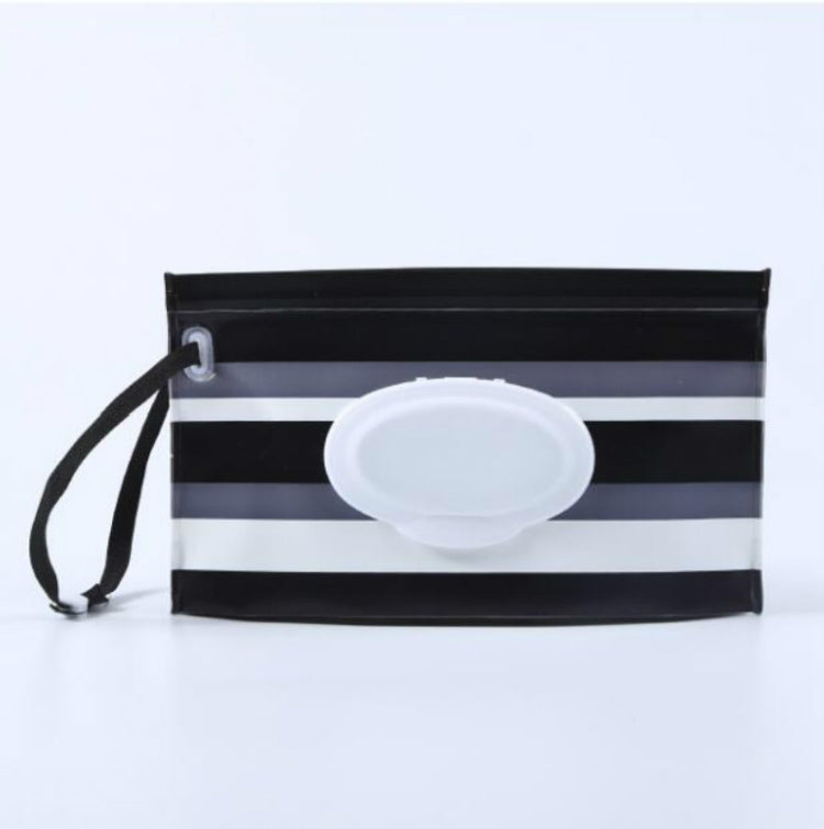 Lingettes Bébé Sac Portable Amovible EVA Flip Sac Lingettes Hygiéniques