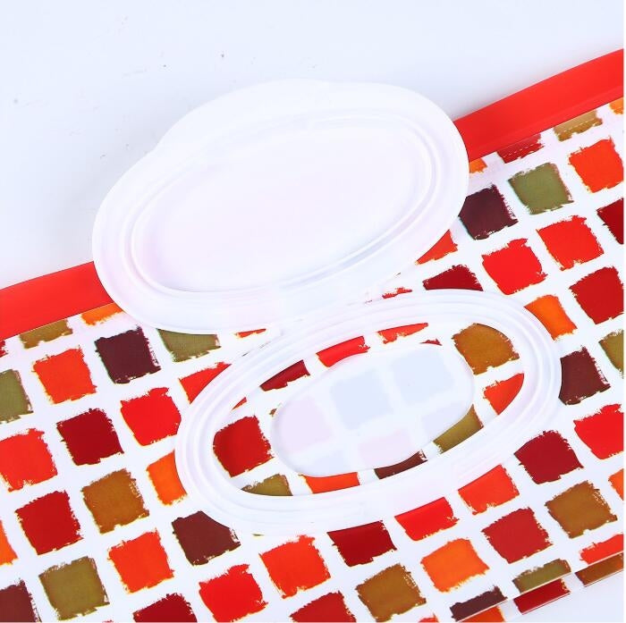 Lingettes Bébé Sac Portable Amovible EVA Flip Sac Lingettes Hygiéniques
