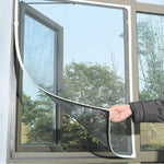 Moustiquaire Anti-mouches Filet de Porte Fenêtre Maille Rideau Protecteur Moustiquaire Insectes DIY, 1.3x1.5cm, 2x1.5cm, 1.3x1.5m, 2x1.5m