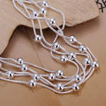 Bracelet de mode plaqué argent 925
