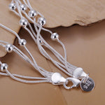 Bracelet de mode plaqué argent 925