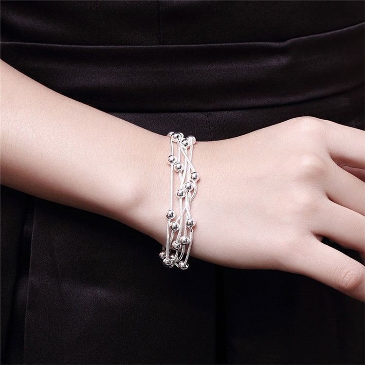 Bracelet de mode plaqué argent 925