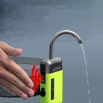 Pompe à eau automatique LINNHUE Chargeur Absorbeur d'eau Pompe d'aération pour pêche en extérieur, LINNHUE