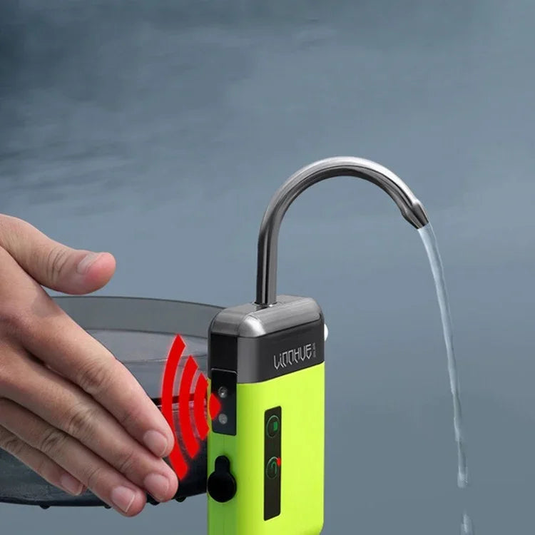 Pompe à eau automatique LINNHUE Chargeur Absorbeur d'eau Pompe d'aération pour pêche en extérieur, LINNHUE