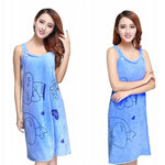Serviettes de bain mode femme, serviette de bain magique portable à séchage rapide, serviette de plage, spa, peignoirs de bain, jupe de bain