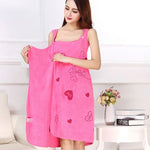 Serviettes de bain mode femme, serviette de bain magique portable à séchage rapide, serviette de plage, spa, peignoirs de bain, jupe de bain