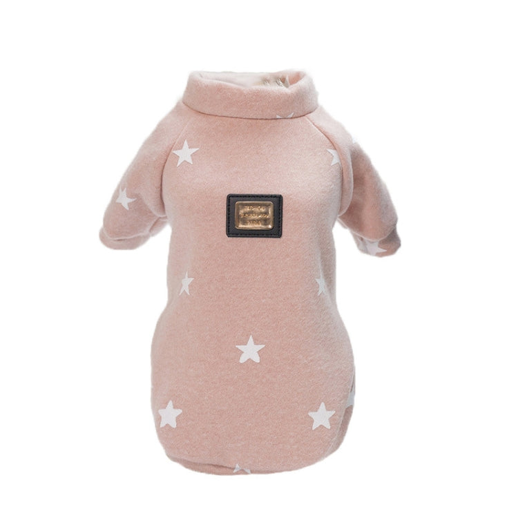 Pull en tricot pour animaux de compagnie motif étoile à cinq branches automne et hiver vêtements chauds pour animaux de compagnie, L, XXL, XL