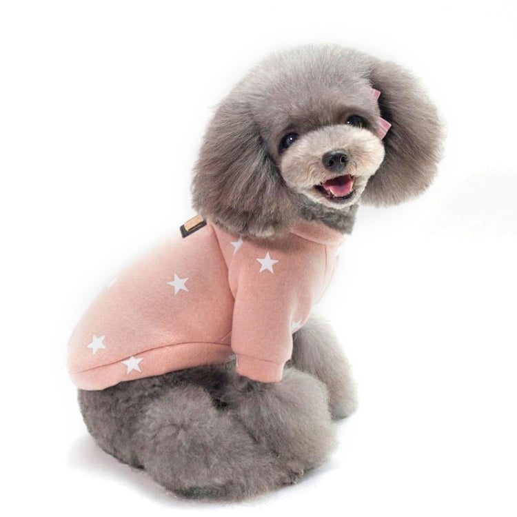Pull en tricot pour animaux de compagnie motif étoile à cinq branches automne et hiver vêtements chauds pour animaux de compagnie, L, XXL, XL