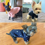 Pull en tricot pour animaux de compagnie motif étoile à cinq branches automne et hiver vêtements chauds pour animaux de compagnie, L, XXL, XL