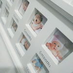 Cadre photo créatif pour décoration de chambre d'enfant, pour photos de bébé, souvenir de croissance