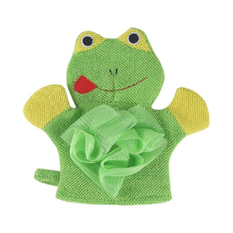 Dessin animé Enfants Serviette de Bain Double-Face Épaissie Gants de Bain