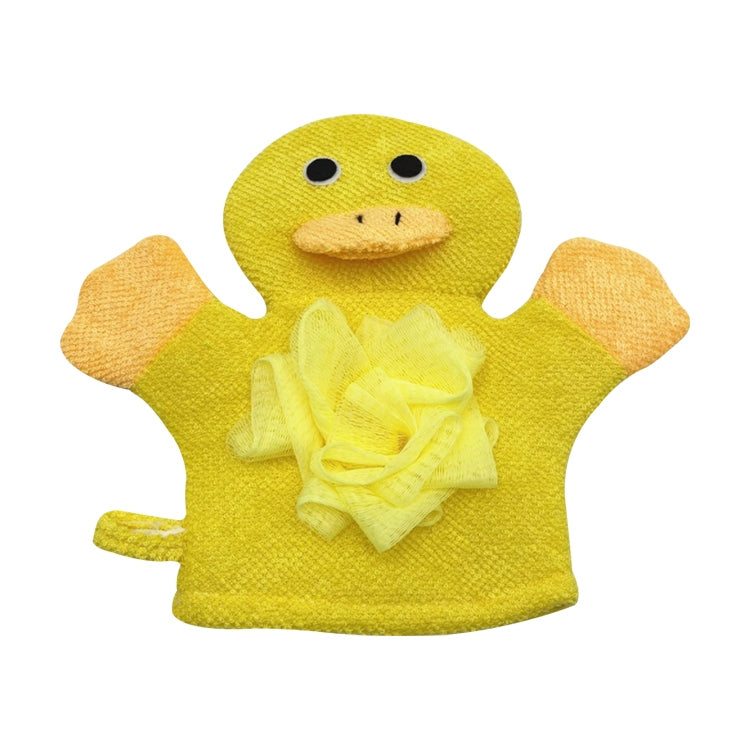 Dessin animé Enfants Serviette de Bain Double-Face Épaissie Gants de Bain