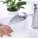 Rallonge de robinet de couleur unie, prolongateur de poignée d'évier pour tout-petits, pour le lavage des mains des enfants dans la salle de bain
