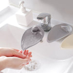 Rallonge de robinet de couleur unie, prolongateur de poignée d'évier pour tout-petits, pour le lavage des mains des enfants dans la salle de bain